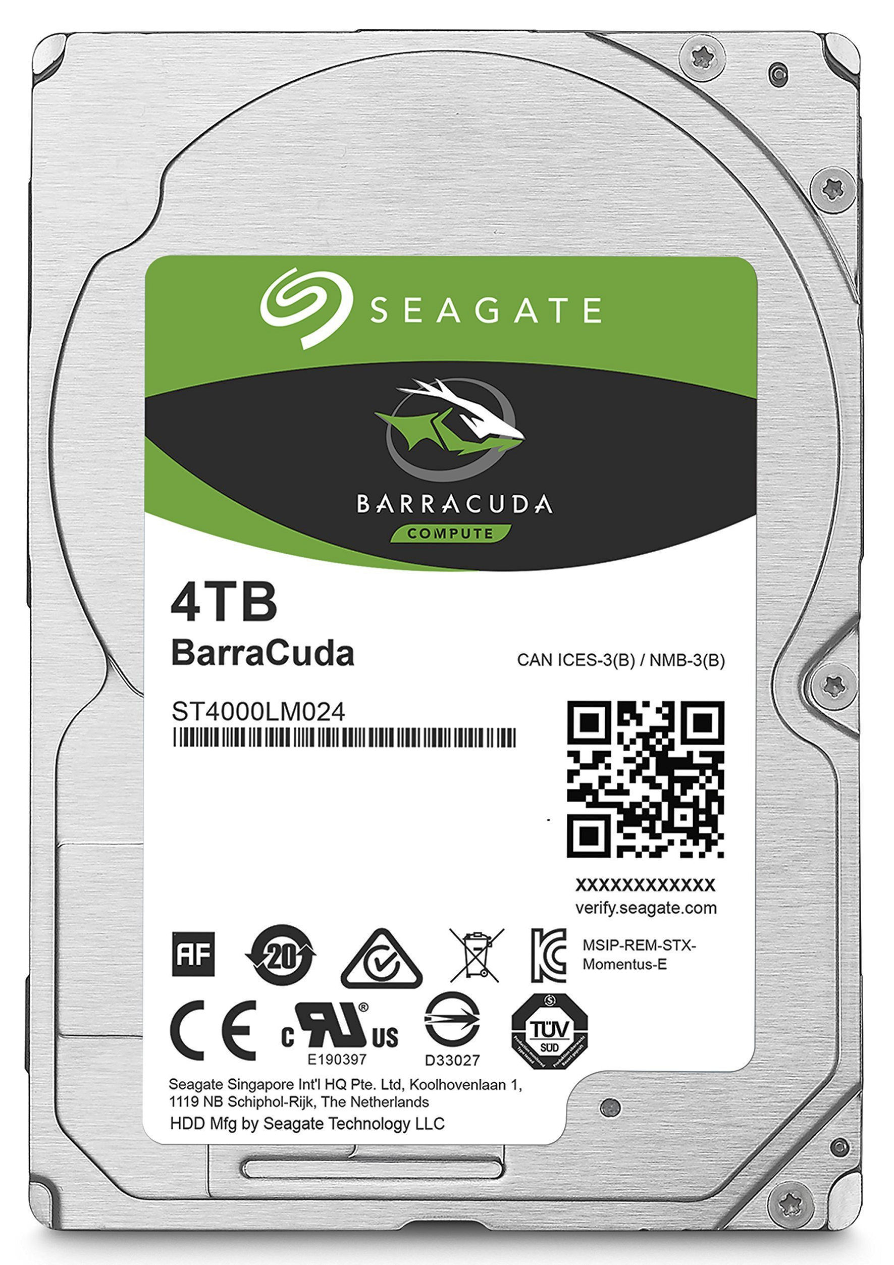 Seagate BarraCuda 2TB Disco Duro Interno HDD